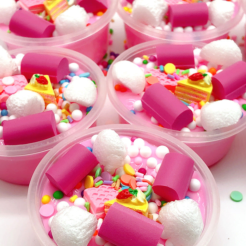 Lollipop Crystal Slime - Stretchy Squishy Sensory Putty for Kids