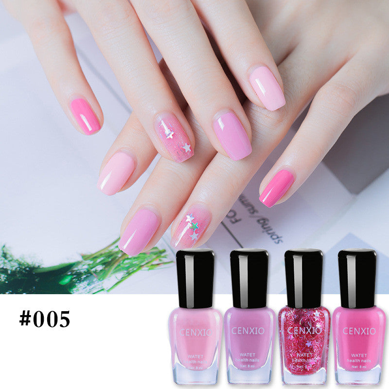 Kids Nail Polish Set - Water-Based Peel-Off Safe Nail Polish for Girls