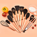New 12Pcs Kitchen Utensils Set Silicone Cooking Nonstick