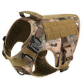 Luxury Camouflage Dog Harness & Leash Set - No-Pull Padded Chest Harness for All Sizes