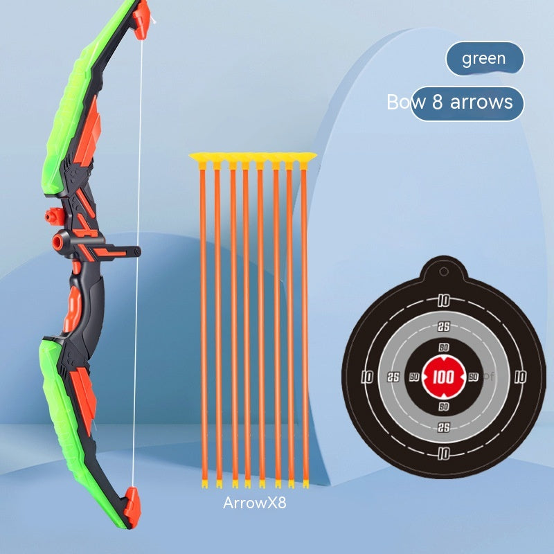 Kids Archery Bow and Arrow Set - Suction Arrows, Target and Quiver