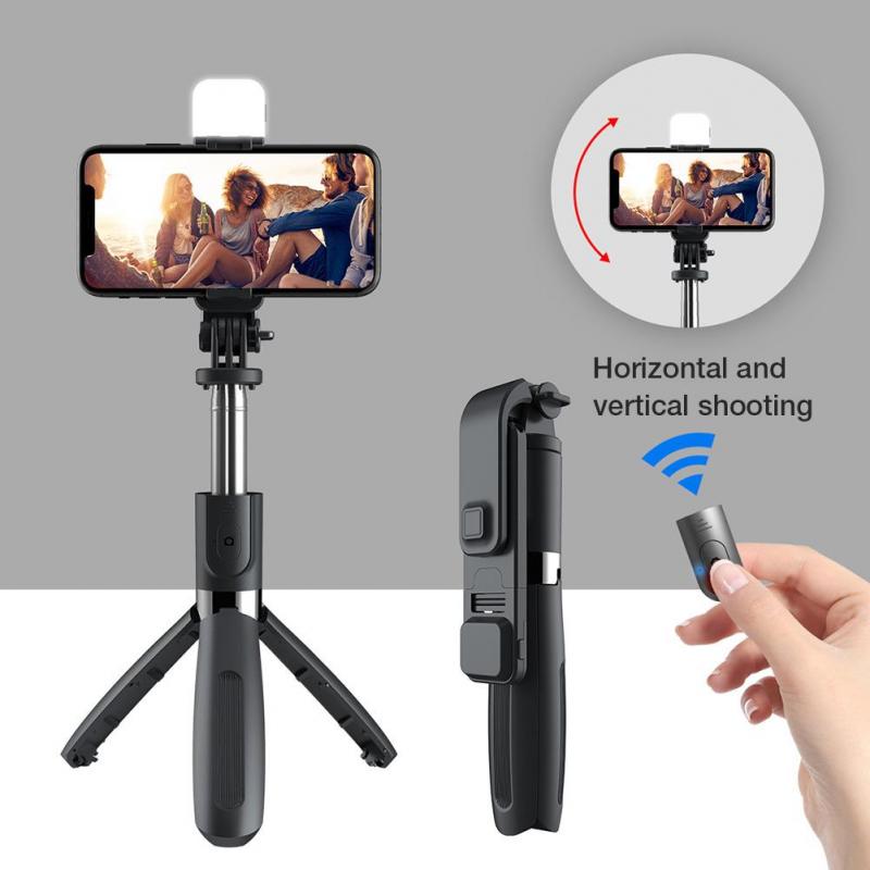 Bluetooth Selfie Tayoq (Shtativ bilan)