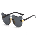 Kids Cat-Eye Sunglasses - Trendy Frameless Shades for Boys and Girls