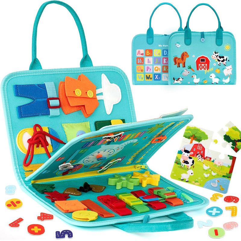 Felt Story Board - Preschool Felt Learning and Storytelling Board for Kids