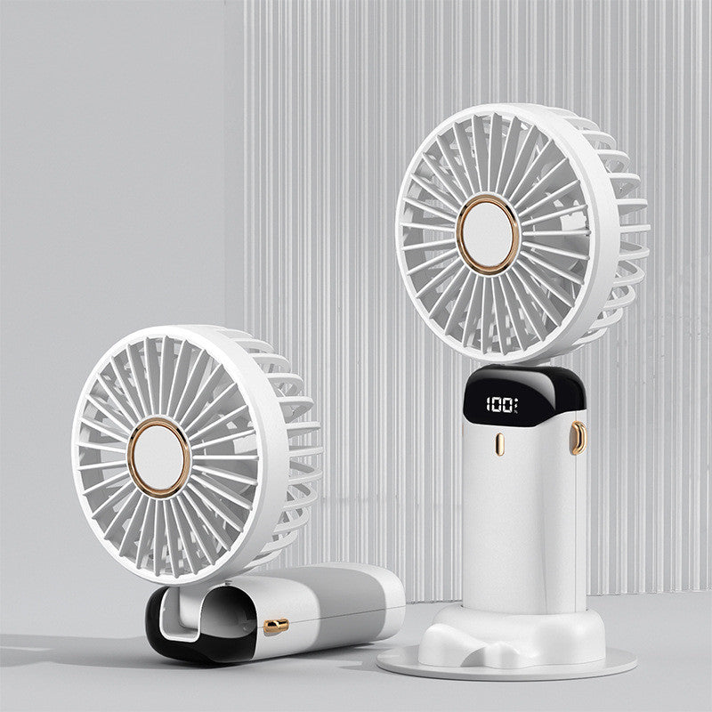 Portativ Mini Fan (USB, Katlanadigan, 5 Tezlik)
