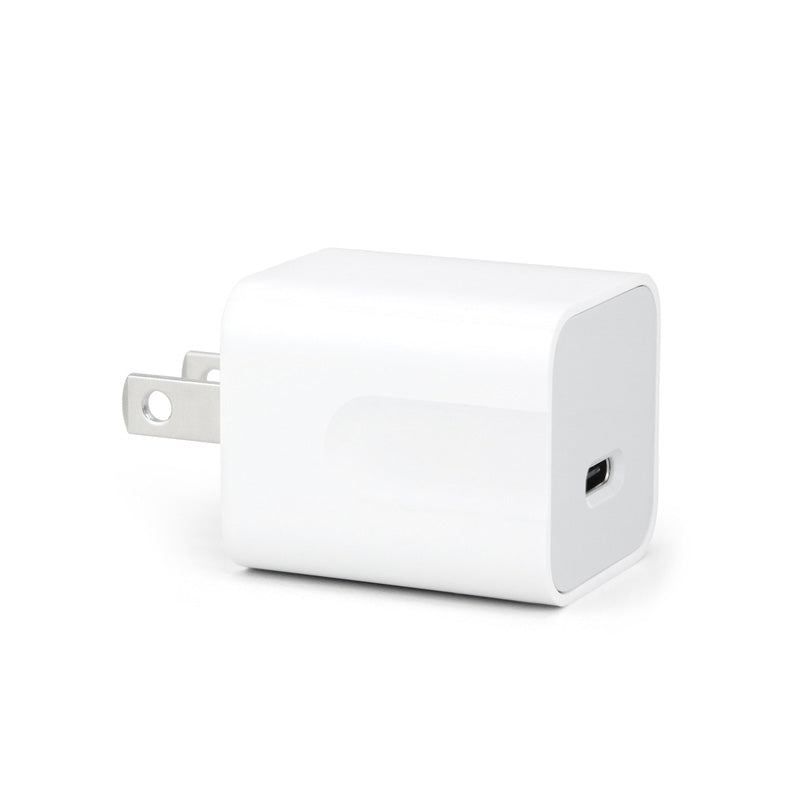 USB-C 24W PD Wall Charger - Fast-Charge Power Adapter Block for Phones & Tablets