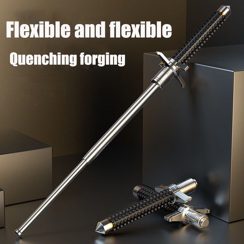 Outdoor Tactical Trekking Poles Retractable Camping Hiking