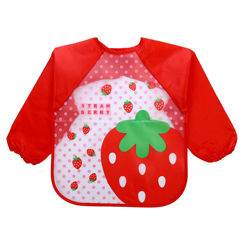 Kids Art Smock - Long-Sleeve Waterproof Painting Apron for Children