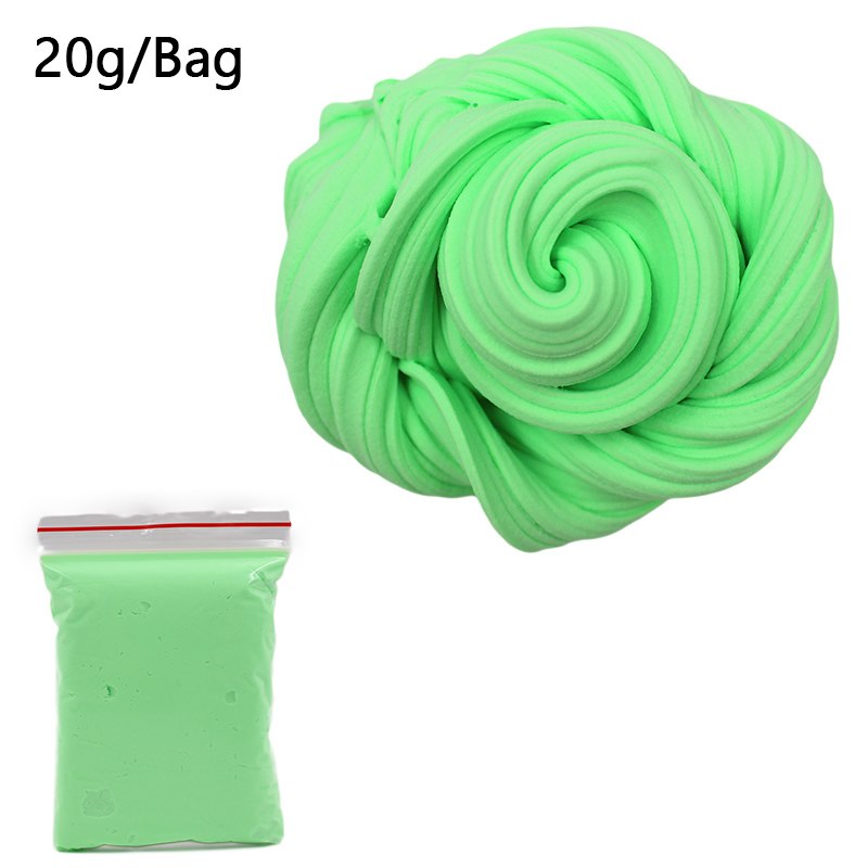 Fluffy Foam Slime - Soft Cloud Putty Sensory Stress Toy for Kids