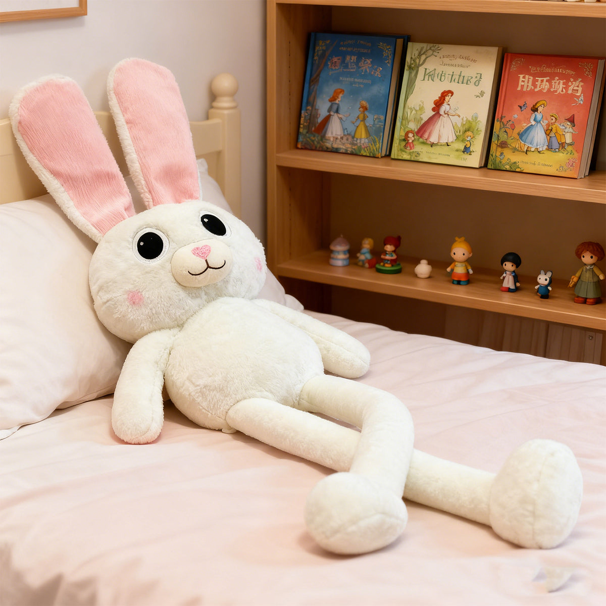 Giant Bunny Plush Toy - 95cm Soft Stuffed Rabbit Cuddle Pillow