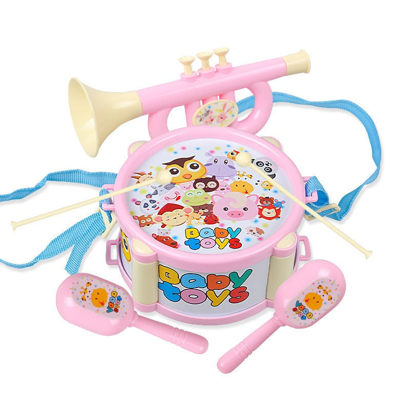 Kids Drum Toy - Fun Musical Drum Set with Sticks for Little Drummers