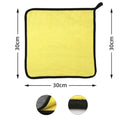 Premium Microfiber Cleaning Towels 10-Pack - 800GSM Car & Home Detailing Cloths