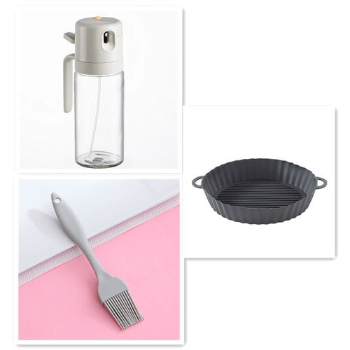 2-in-1 Oil Sprayer Bottle — Spray & Pour Cooking Oil Dispenser