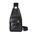 Chest Bag Men's Retro Easy Matching Large Capacity Waterproof