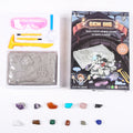Gem Dig Kit - STEM Excavation Science Toy, Dig Up 17 Real Gemstones
