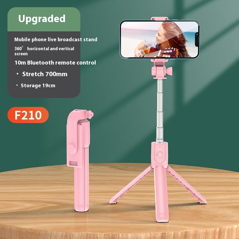 Bluetooth Selfie Stick & Tripod Stand — Extendable with Remote