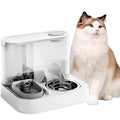 2 In 1 Automatic Cat Feeder Water Dispenser Dry Wet Pet Dog