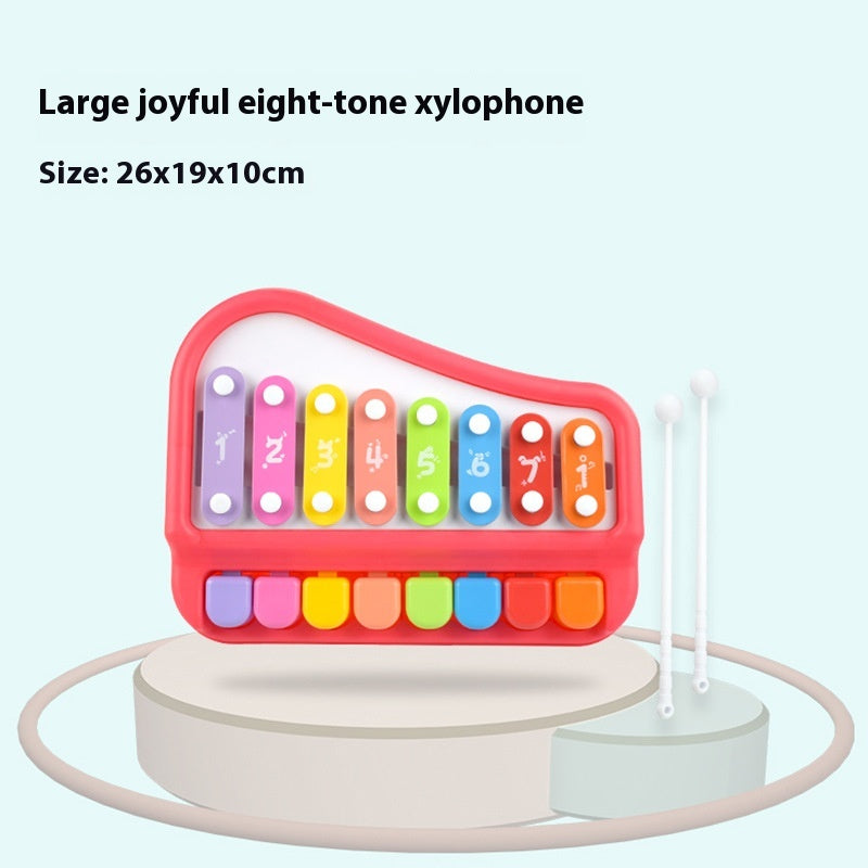 Kids Multi-Tone Toy Piano - Percussion Musical Learning Instrument