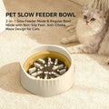 2-in-1 Dog Slow Feeder Bowl - Switchable Fast & Slow Feeding Anti-Gulp Bowl