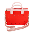 Waterproof EVA Handbag Punching Women's Tote Bags With Shoulder