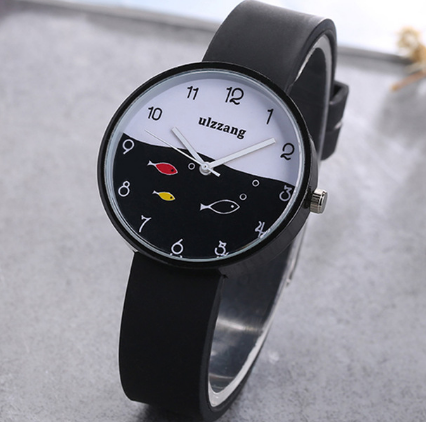 Kids Silicone Watch - Fun Cartoon Quartz Wristwatch for Boys and Girls