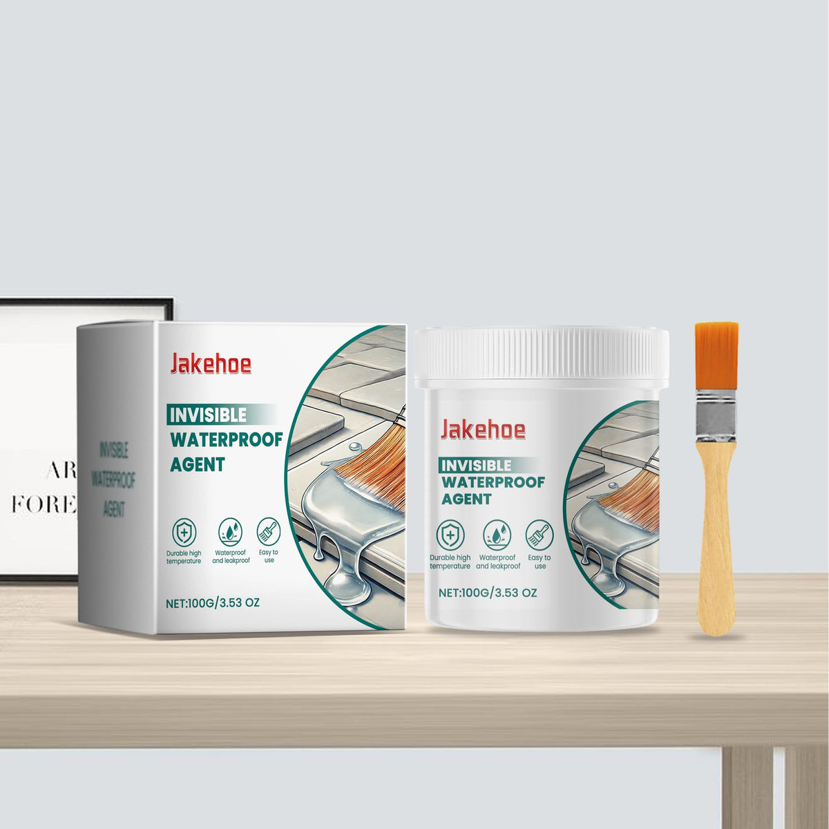 JAKEHOE Clear Waterproof Repair Adhesive Kit