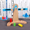 Kids Number Balance Scale - Montessori Math Counting and Weighing Toy