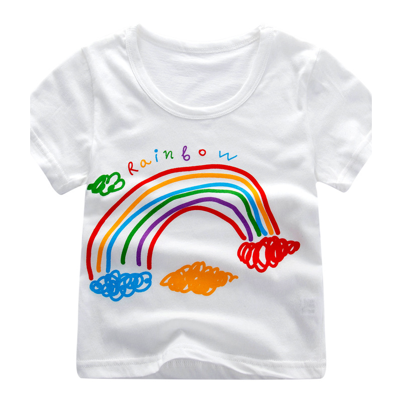 Kids School Bus T-Shirt - Cotton Cartoon Unisex Tee for Boys & Girls
