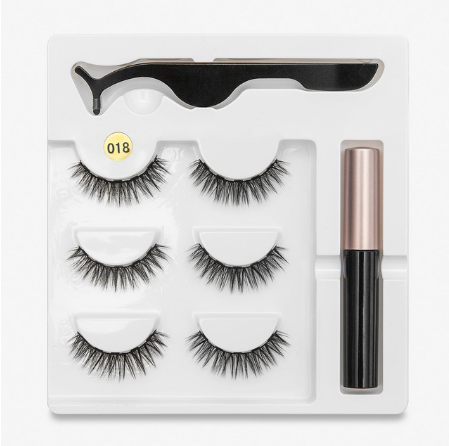 Magnetic False Eyelashes - Reusable No-Glue Natural Lashes
