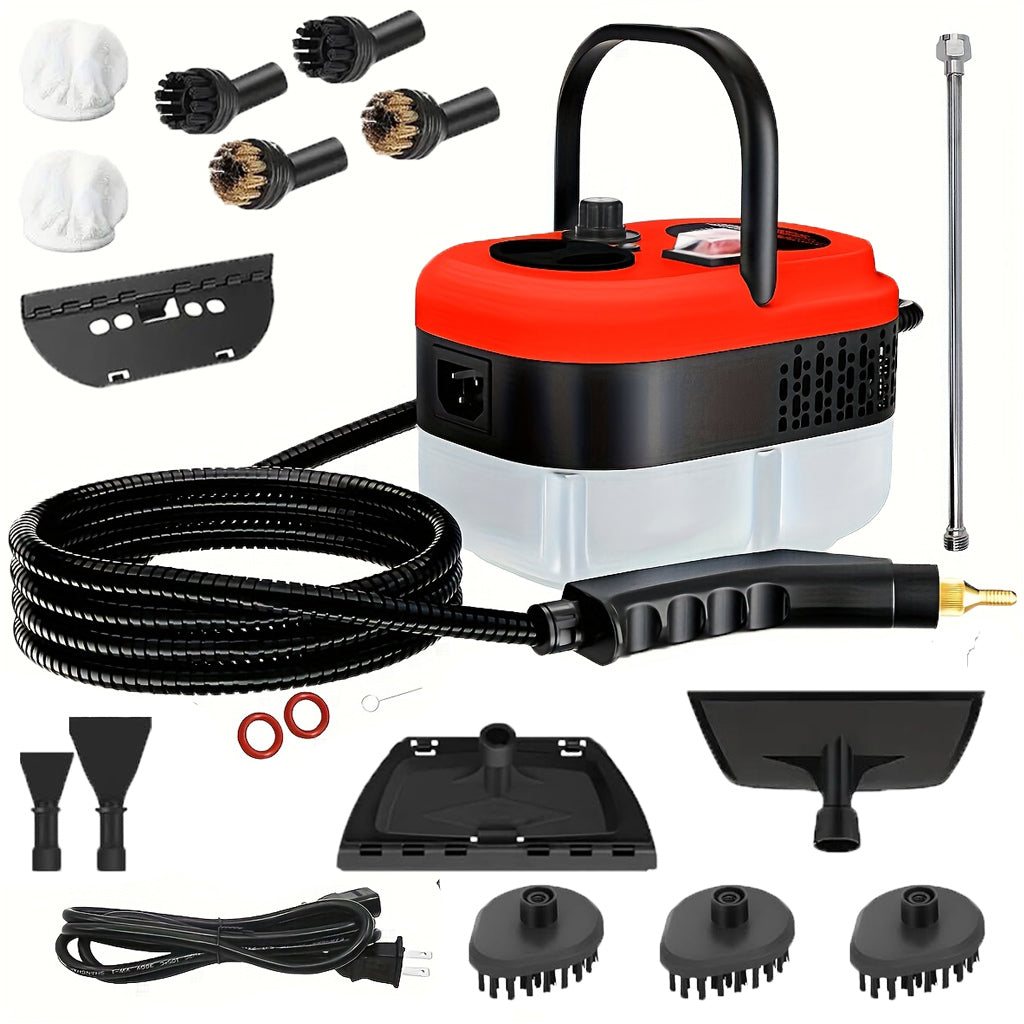 Handheld High-Pressure Steam Cleaner - Multi-Surface Steamer for Home & Kitchen
