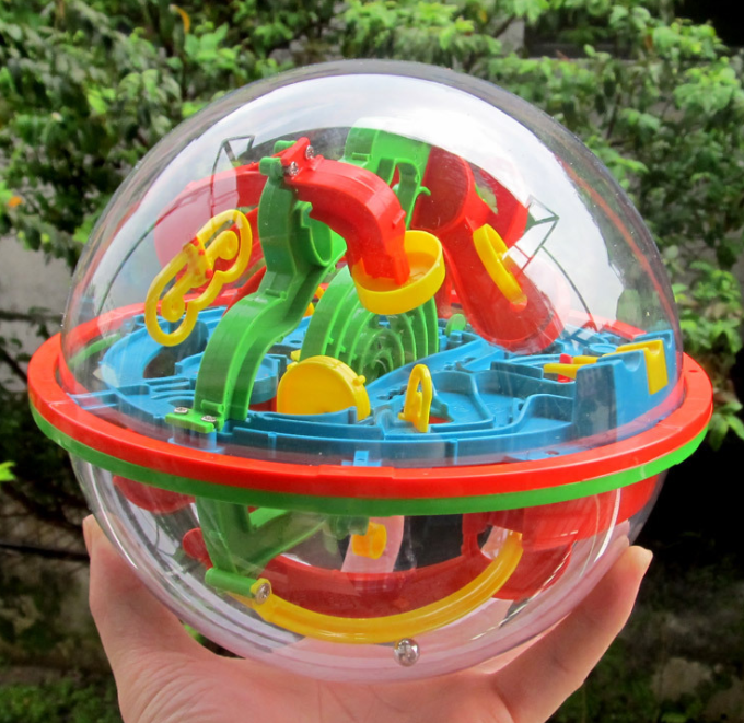 3D Maze Ball Puzzle - 100-Level Brain Teaser Rolling Ball Game for Kids
