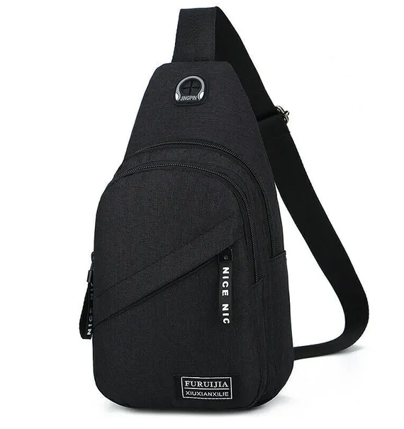 Men Women Sling Bag Chest Fanny Packs Cross Body Travel Sports