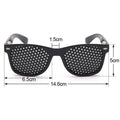 2Pcs Pinhole Glasses Eyes Correction Exercise Eyesight
