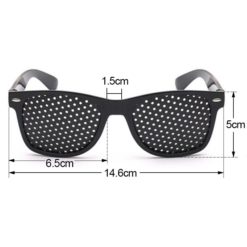 2Pcs Pinhole Glasses Eyes Correction Exercise Eyesight