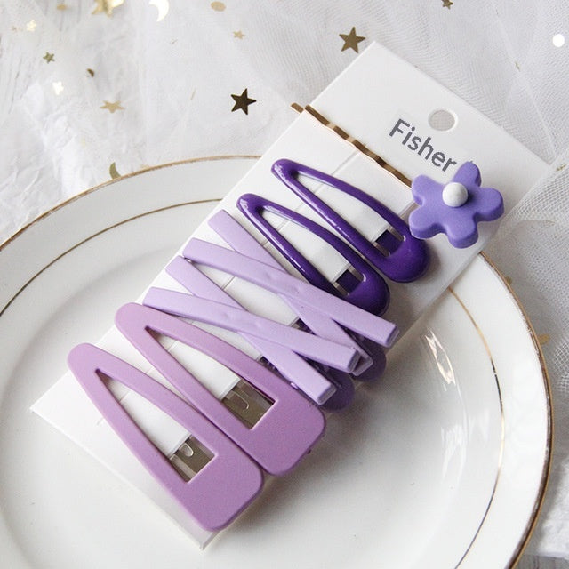 Baby Girls Hair Clip Set - Cute Bow Hair Accessories for Toddlers