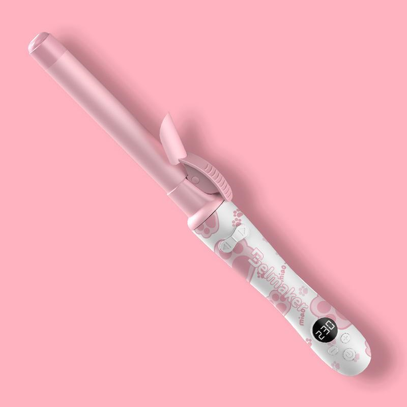 Iridescent Ceramic Curling Iron - Fast-Heat Hair Curler for Shiny, Long-Lasting Curls