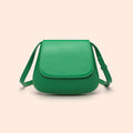 Crossbody Bag Vegan Leather Women Retro Small Saddle Satchel