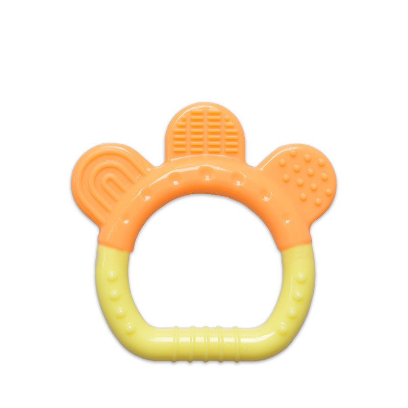 Baby Silicone Teether - Soft Fruit Teething Toy for Soothing Sore Gums
