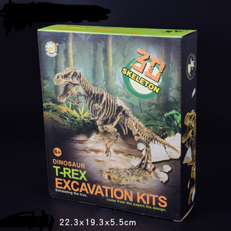Dinosaur Dig Kit - Excavate and Discover Dino Fossils STEM Toy for Kids