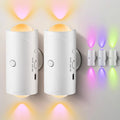 7-Color Motion Sensor Night Light - Rechargeable LED Stair & Hallway Light
