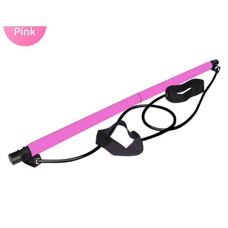 Portable Pilates Bar Stick - Full-Body Resistance Trainer for Home Workouts