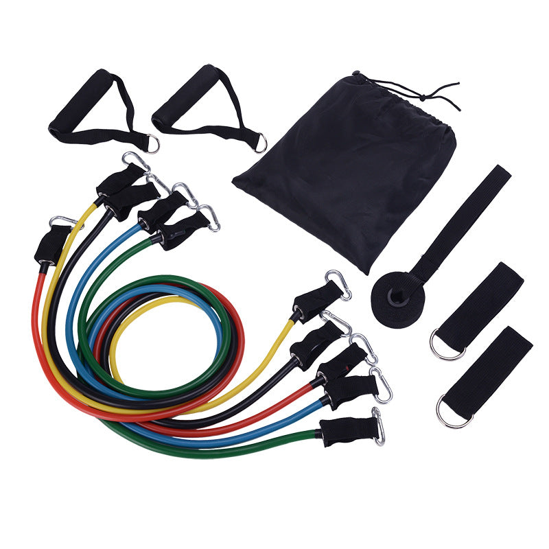 Portable Resistance Trainer - Home Gym Chest Expander & Arm Workout