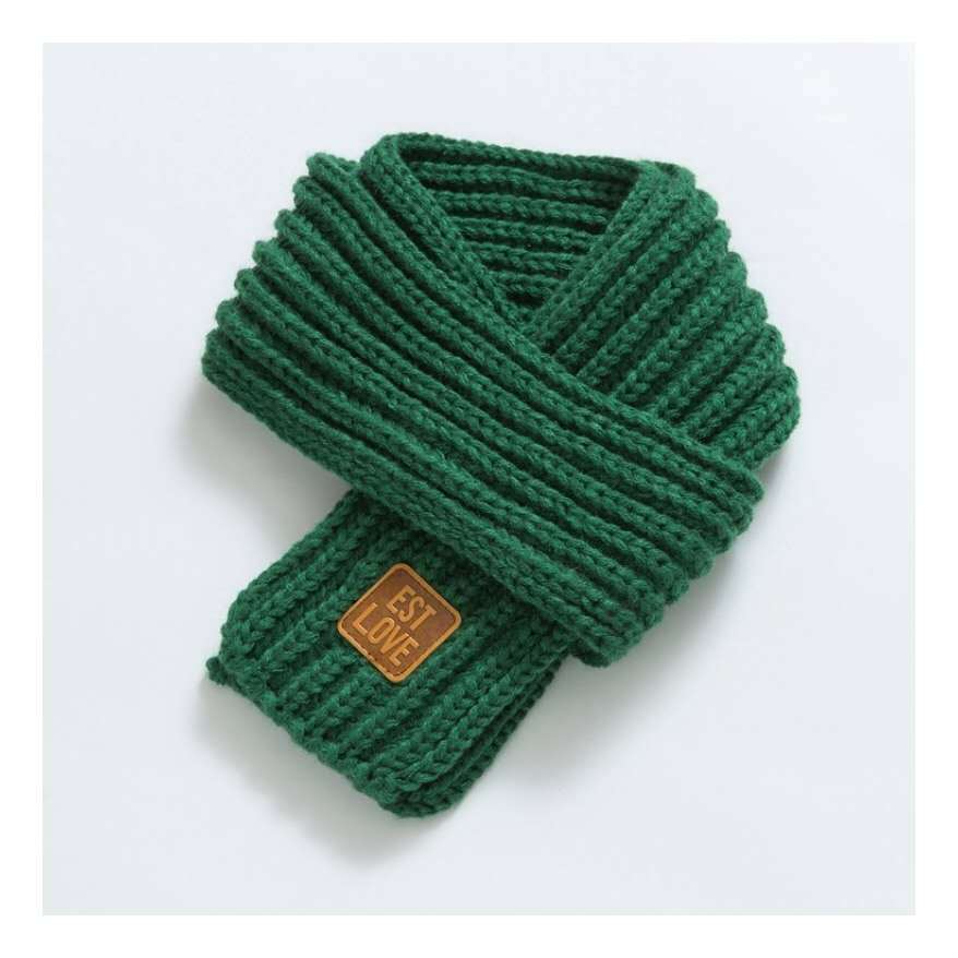 Kids Knitted Scarf - Soft Warm Winter Neck Scarf for Boys & Girls