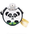 Cute Donut Water Bottle for Kids - 380ml Portable Straw Bottle, Fun Animal Designs