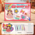 Kids DIY Diamond Mosaic Art Kit - Handmade Beaded Sticker Craft Set with Pens