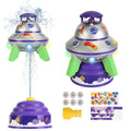 UFO Water Sprinkler for Kids - Spinning Rocket Sprinkler with LED Lights, Outdoor Summer Toy