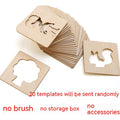 Kids Drawing Stencils Set - 20 Painting Templates for Creative Fun