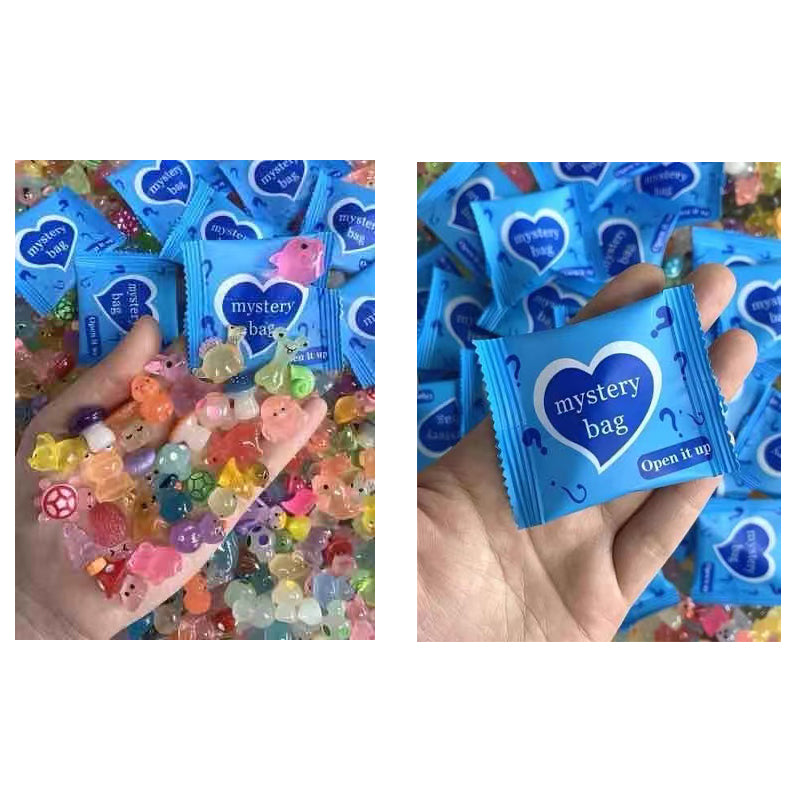 Mini Resin Animal Blind Bags 300-Pack - Glow-in-the-Dark Surprise Figures