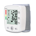 Wrist Blood Pressure Monitor - Rechargeable Automatic BP & Heart Rate Machine