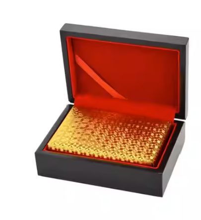 Gold Foil Waterproof Playing Cards